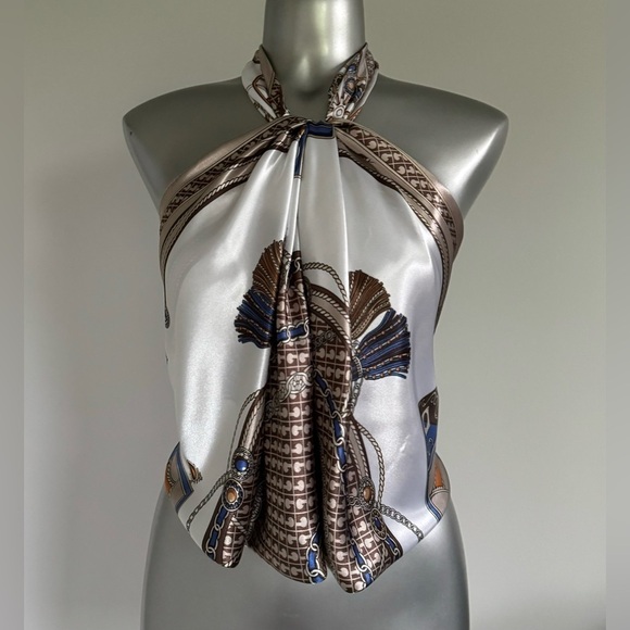 Luxury Satin Accessories - 🆕Luxury Satin  Scarf Top